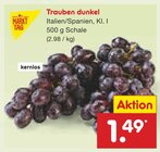 Trauben dunkel Angebote von Markttag bei Netto Marken-Discount Dortmund für 1,49 €