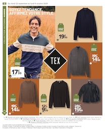 Offre Pull Homme dans le catalogue Carrefour du moment à la page 14