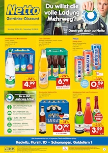 Netto Marken-Discount Prospekt DER ORT, AN DEM DU IMMER AUSGEZEICHNETE PREISE FINDEST. mit 2 Seiten