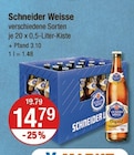 Schneider Weisse von Schneider Weisse im aktuellen V-Markt Prospekt für 14,79 €