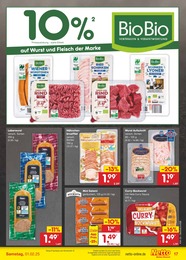 Netto Marken-Discount Bio Fleisch im Prospekt 