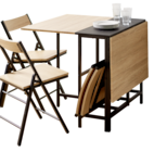 Table pliante + 4 chaises en promo chez Gifi Rouen à 99,00 €