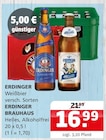 Weißbier im Angebot bei Getränke Quelle Weydringer in Hameln Weißbier Angebote von Erdinger bei Getränke Quelle Weydringer Hameln für 16,99 €