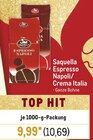 Espresso Napoli/Crema Italia von Saquella im aktuellen Metro Prospekt