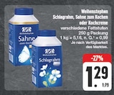 Schlagrahm im Angebot bei EDEKA in Aalen Schlagrahm Angebote von Weihenstephan bei EDEKA Aalen für 1,29 €