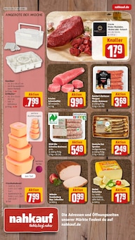 Braten im aktuellen nahkauf Prospekt (Erfurt) Braten im nahkauf Prospekt "nichts liegt näher" mit 16 Seiten (Erfurt)