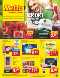 Netto Marken-Discount Prospekt für Rostock mit 45 Seiten Netto Marken-Discount Prospekt für Rostock: DER ORT, AN DEM ES FRUCHTIG PERLT., 45 Seiten, 30.05.2022 - 04.06.2022