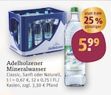 Mineralwasser Angebote von Adelholzener bei tegut Wiesbaden für 5,99 €