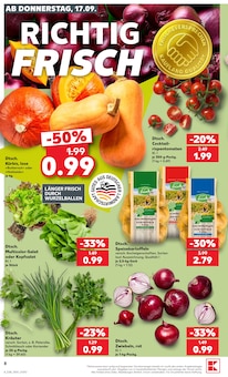 Salat im Kaufland Prospekt "Hier bin ich richtig" mit 66 Seiten (Nürnberg)