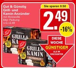 Grill- und Kamin Anzünder im Angebot bei WEZ in Minden Grill- und Kamin Anzünder Angebote von Gut & Günstig bei WEZ Minden für 2,49 €