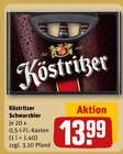 Schwarzbier Angebote von Köstritzer bei REWE Pirna für 13,99 €