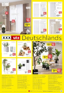 Blumen im aktuellen XXXLutz Möbelhäuser Prospekt (Pforzheim) Blumen im XXXLutz Möbelhäuser Prospekt "Deutschlands größter WSV" mit 12 Seiten (Pforzheim)