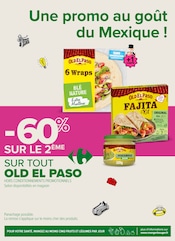 Promos Old El Paso dans le catalogue "J’peux pas, J’ai promos !" de Carrefour Proximité à la page 21