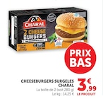 Cheeseburgers Surgelés - Charal en promo chez Super U Tarbes à 3,99 €
