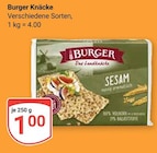 Knäcke Sesam im Angebot bei GLOBUS in Bochum Knäcke Sesam Angebote von Burger bei GLOBUS Bochum für 1,00 €