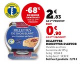 Promo RILLETTES à 0,90 € dans le catalogue Super U à Beaune-la-Rolande