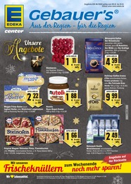 Supermarkt Prospekt von EDEKA Salach EDEKA Prospekt: "Aktuelle Angebote", 40 Seiten, 05.12.2022 - 10.12.2022