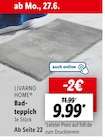 Badteppich Angebot in Petersberg b Halle, Saale Badteppich im aktuellen Prospekt bei Lidl in Petersberg b Halle, Saale