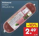 Grützwurst Angebote bei Netto Marken-Discount Dresden für 2,49 €