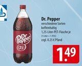 Dr. Pepper im Angebot bei famila Nordost in Kiel Dr. Pepper Angebote von Dr. Pepper bei famila Nordost Kiel für 1,49 €