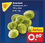 Netto Marken-Discount Arnsberg - Rosenkohl Angebot im Prospekt Rosenkohl bei Netto Marken-Discount im Arnsberg Prospekt für 0,69 €
