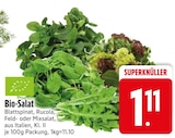 Bio-Salat Blattspinat Angebote bei EDEKA Augsburg für 1,11 €