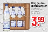 Mineralwasser Classic Angebote von Berg Quellen bei Trinkgut Saarlouis für 3,99 €
