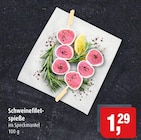 Aktuelles Schweinefiletspieße im Speckmantel Angebot bei Markant in Lübeck ab 1,29 €