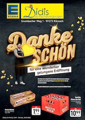 Aktueller EDEKA Supermarkt Prospekt in Rottendorf und Umgebung, "DANKE SCHÖN" mit 2 Seiten, 15.09.2025 - 20.09.2025