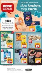 REWE Prospekt "Dein Markt" für Mülheim, 31 Seiten, 22.09.2025 - 27.09.2025