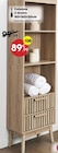 Colonne 2 tiroirs 40×160×30 cm - Maxi Bazar Colonne 2 tiroirs 40×160×30 cm à 89,99 € dans le catalogue Maxi Bazar