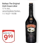 Aktuelles The Original Irish Cream Likör Angebot bei GLOBUS in Ludwigshafen (Rhein) ab 9,99 €
