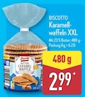 Karamellwaffeln XXL von BISCOTTO im aktuellen ALDI Nord Prospekt