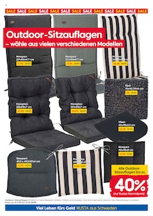 Gartensitzmöbel im Rusta Prospekt "Willkommen zu Hause in Schweden!" mit 16 Seiten (Bremen)