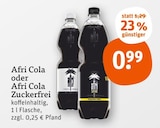 Afri Cola oder Afri Cola Zuckerfrei im Angebot bei tegut in Oberasbach Afri Cola oder Afri Cola Zuckerfrei Angebote von Afri Cola bei tegut Oberasbach für 0,99 €