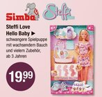 Steffi Love Hello Baby von Simba im aktuellen V-Markt Prospekt für 19,99 €