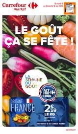 Tomate Angebote im Prospekt "LE GOÛT ÇA SE FÊTE !" von Carrefour Market Tomate Angebote im Prospekt "LE GOÛT ÇA SE FÊTE !" von Carrefour Market auf Seite 1
