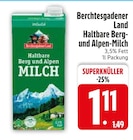 Aktuelles Haltbare Berg- und Alpen-Milch Angebot bei EDEKA in Augsburg ab 1,11 €