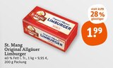 Original Allgäuer Limburger bei tegut im Bad Kissingen Prospekt für 1,99 €