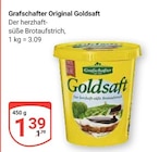 Original Goldsaft im Angebot bei GLOBUS in Zwickau Original Goldsaft Angebote von Grafschafter bei GLOBUS Zwickau für 1,39 €