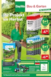 BayWa Bau- und Gartenmärkte Prospekt "Ihr Projekt im Herbst!" für Stubenberg, 16 Seiten, 08.09.2025 - 13.09.2025 BayWa Bau- und Gartenmärkte Prospekt "Ihr Projekt im Herbst!" für Stubenberg, 16 Seiten, 08.09.2025 - 13.09.2025