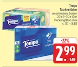 EDEKA Rochlitz - Taschentücher Angebot im Prospekt Taschentücher bei EDEKA im Rochlitz Prospekt für 2,99 €