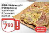 Aktuelles Kräutersteak Angebot bei GLOBUS in Krefeld ab 7,90 €