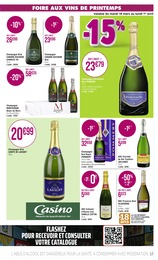 Offre Crémant D'Alsace Brut dans le catalogue Casino Supermarchés du moment à la page 17