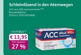 Schleimlösend in den Atemwegen bei mea - meine apotheke im Prospekt "" für 13,95 €