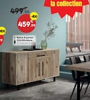 Maxi Bazar - Bahut 4 portes 225×90×46cm : offre du catalogue Promo Bahut 4 portes 225×90×46cm à 459,99 € dans le catalogue Maxi Bazar ""