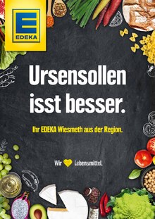 EDEKA Prospekt Ursensollen "Ursensollen isst besser." mit 2 Seiten