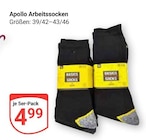 Arbeitssocken Angebote von Apollo bei GLOBUS Castrop-Rauxel für 4,99 €