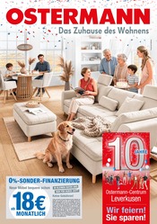 Ostermann Möbel & Einrichtung Prospekt der aktuellen Woche mit 12 Seiten, gültig von 18.07.2026 bis 07.08.2026, in Rösrath und Umgebung Aktueller Ostermann Möbel & Einrichtung Prospekt in Rösrath und Umgebung, "DAS ZUHAUSE DES WOHNENS" mit 12 Seiten, 18.07.2026 - 07.08.2026