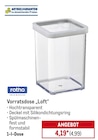 Vorratsdose „Loft“ von rotho für 4,99 € bei METRO im Angebot Vorratsdose „Loft“ von rotho im aktuellen METRO Prospekt